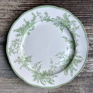 Entree plate Retro French