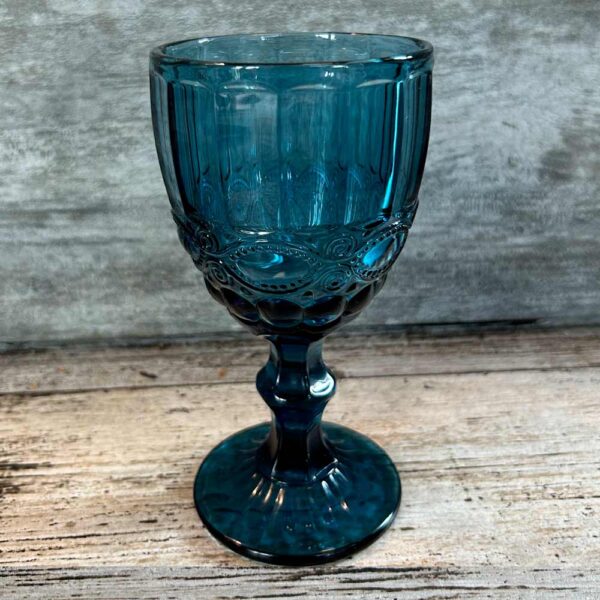 Vintage Dark Blue Goblet