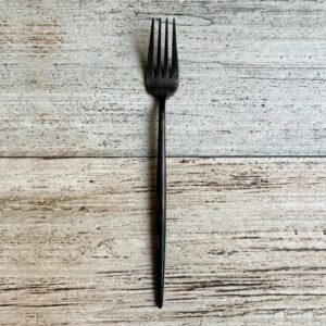 Matte Black Dinner Fork