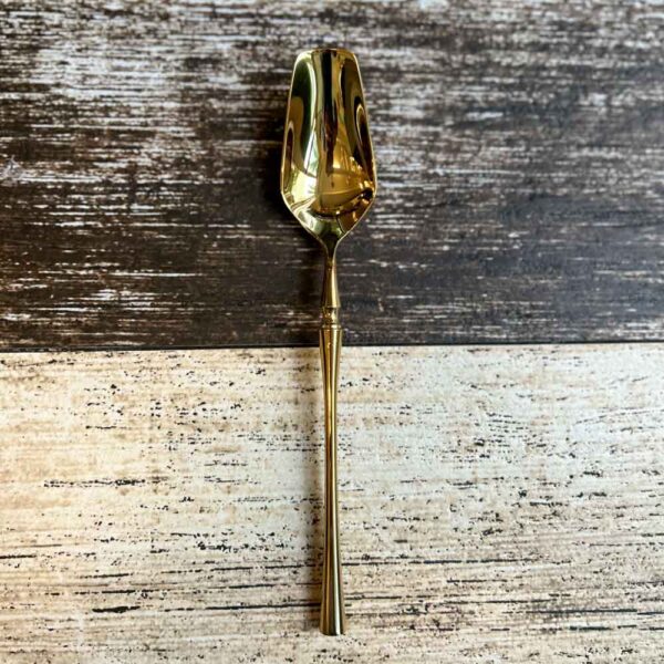 Mirrored Gold Soup Spoon / Pasta